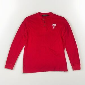 Dunbrooke Philadelphia Phillies Red Maverick - Large Men’s Long Sleeve T-Shirt